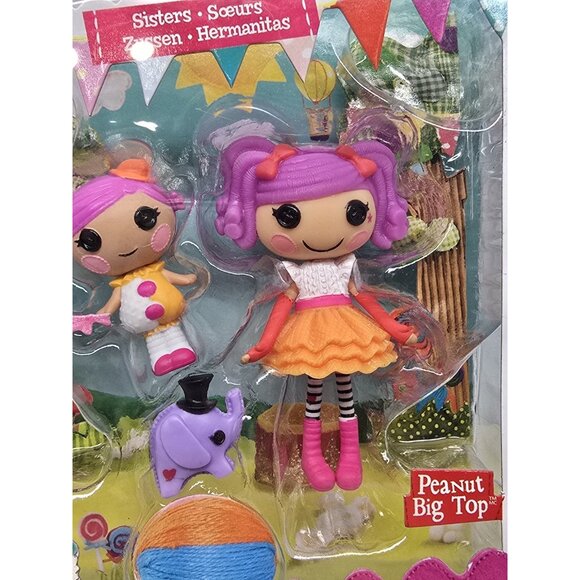 Lalaloopsy Mini Littles Sisters Squirt Lil & Peanut Big Top Sealed New Toy Doll - Picture 2 of 4